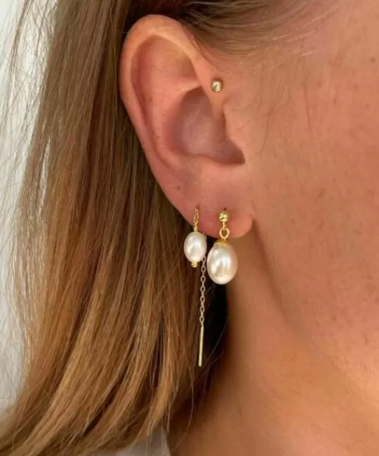 By Stine Winther Pearl Drop Orestikker Cheap